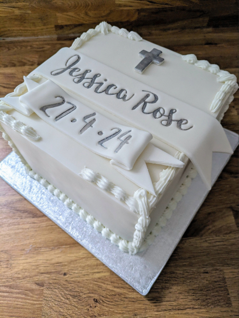 Christening cake